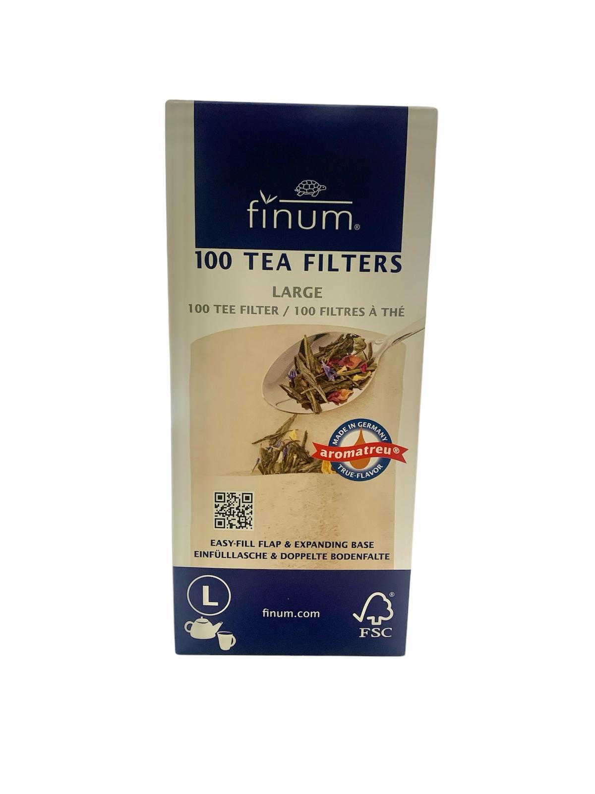 CAJA DE FILTRO PARA EL TÉ DE PAPEL FINUM