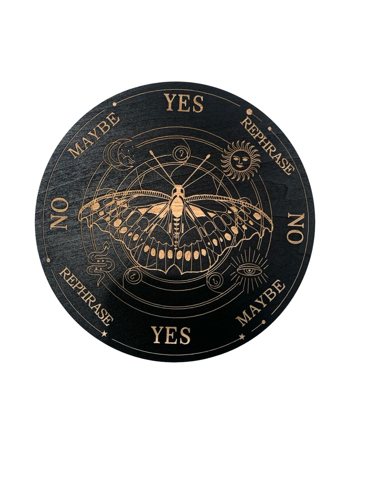 TABLA DE MADERA PARA PÉNDULO