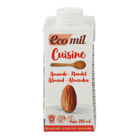 CREMA PARA COCINAR ALMENDRA ECOMIL