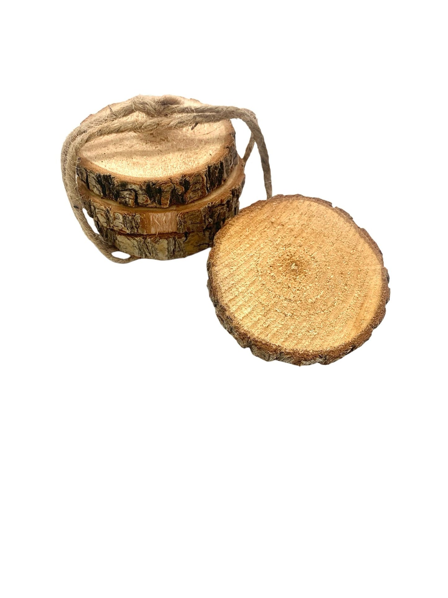 SET 4 POSA VASOS DE MADERA