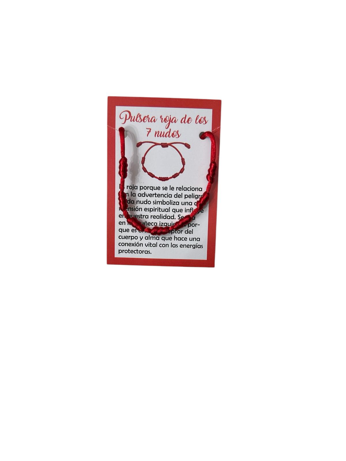 PULSERA 7 NUDOS