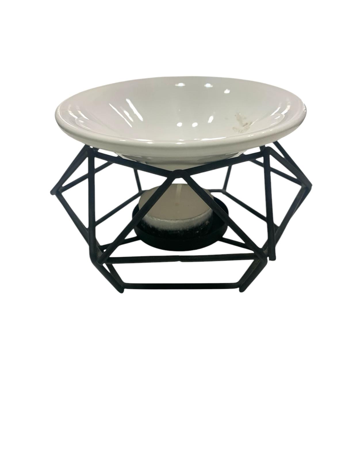 QUEMADOR CERÁMICA SOPORTE METAL