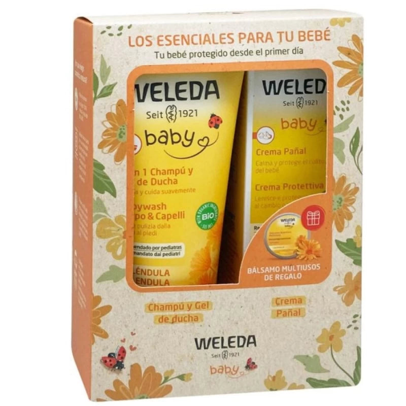 SET BEBE CALÉNDULA WEDELA