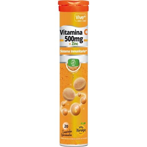 VITAMINA C 500MG VIVE + SALUD Y VIDA